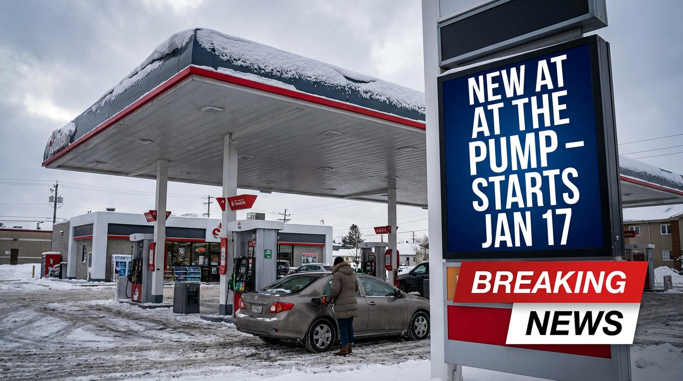 from January 17, gas stations will have to display